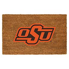 Officially Licensed Colored Logo Door Mat - Oklahoma State
