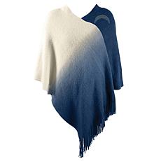 Officially Licensed Littlearth NFL One Size Dip Dye Poncho - Chargers