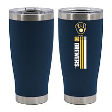 Officially Licensed MLB 20 oz. Stainless Steel Tumbler - Brewers