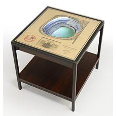 Officially Licensed MLB 25-Layer StadiumViews End Table - NY. Yankees