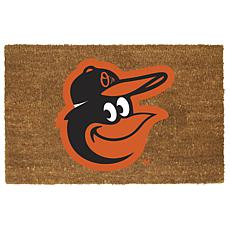 Officially Licensed MLB Colored Logo Door Mat - Orioles