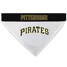 Officially Licensed MLB PetsFirst Pittsburg Pirates Reversible Bandana