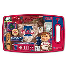 Officially Licensed MLB Retro Series Cutting Board - Philadelphia