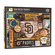 Officially Licensed MLB San Diego Padres Retro Series 500-Piece Puzzle