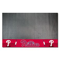 Officially Licensed MLB Vinyl Grill Mat  - Philadelphia Phillies