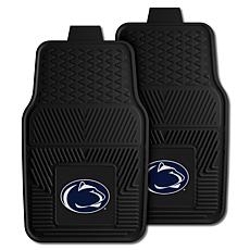 Officially Licensed NCAA 2pc Vinyl Car Mat Set - Penn State