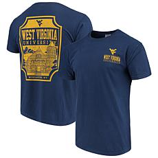 Officially Licensed NCAA West Virginia Mountaineers Men's Navy T-Shirt