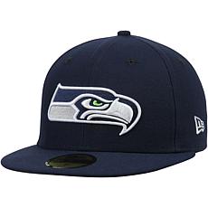 Officially Licensed New Era College Omaha 59FIFTY Fit Hat - Seahawks 
