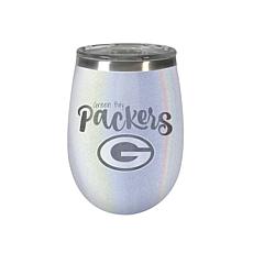 Officially Licensed NFL 12 oz. Opal Wine Tumbler - Green Bay Packers