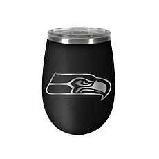 Officially Licensed NFL 12 oz. Stealth Wine Tumbler - Seattle Seahawks