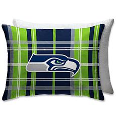 Officially Licensed NFL 20" x 26" Plush Bed Pillow - Seattle Seahawks