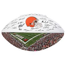 Officially Licensed NFL 2025 Autograph Football by Logo Brands