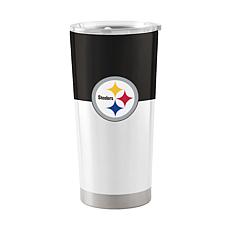 Officially Licensed NFL 20oz. Colorblock Stainless Tumbler, Steelers