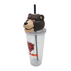 Officially Licensed NFL 24oz Mascot Sipper Cup by Pegasus Sports