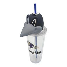 Officially Licensed NFL 24oz Mascot Sipper Cup by Pegasus Sports