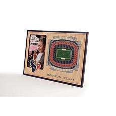 Officially Licensed NFL 3D StadiumViews Frame - Houston Texans