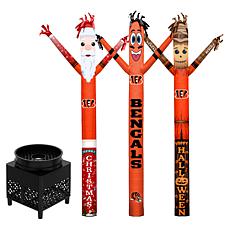 Officially Licensed NFL 3pk Sporticulture Inflatable Crazy Sports Fan