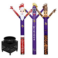 Officially Licensed NFL 3pk Sporticulture Inflatable Crazy Sports Fan