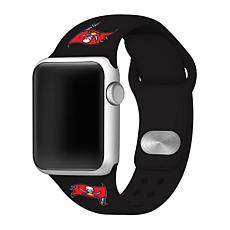 Officially Licensed NFL 42mm/44mm Apple Watch Med. Band - Buccaneers