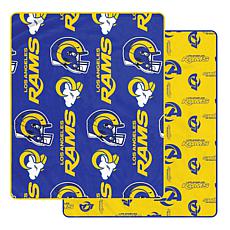 Officially Licensed NFL 60” x 70” Home & Away Throw Set