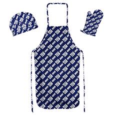 Officially Licensed NFL 699 3-Piece Set Apron, Mitt, Hat - Giants 
