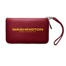 Officially Licensed NFL by Littlearth Zip Organizer Wallet -Washington