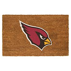 Officially Licensed NFL Colored Logo Door Mat - Cardinals
