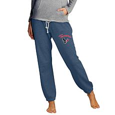 Officially Licensed NFL Concepts Sport Ladies' Knit Jogger Pant-Texans