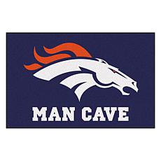 Officially Licensed NFL Denver Broncos 19" x 30" Man Cave Rug