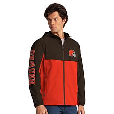 Officially Licensed NFL Lightweight Full Zip Hooded Jacket by Glll