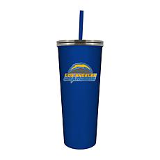 Officially Licensed NFL Los Angeles Chargers 24 oz. Skinny Tumbler