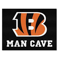 Officially Licensed NFL Man Cave All-Star Mat - Cincinnati Bengals