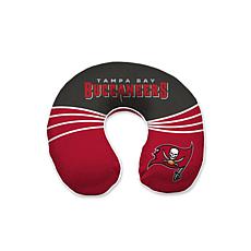 Officially Licensed NFL Memory Foam Travel Pillow - Tampa Buccaneers