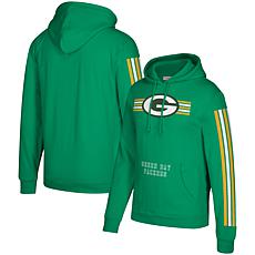 Women's New Era Camo Green Bay Packers Raglan Full-Zip Hoodie