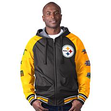 G-iii Sports Nfl Pittsburgh Steelers Team Elite Commemorative Varsity  Jacket, Hoodies & Jackets, Clothing & Accessories