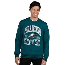 Officially Licensed NFL Men's Crew-Neck Fleece Pullover by Glll
