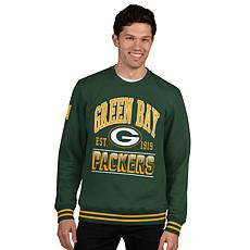 Officially Licensed NFL Men's Crew-Neck Fleece Pullover by Glll