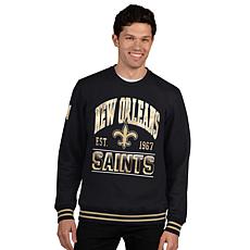 Officially Licensed NFL Men's Crew-Neck Fleece Pullover by Glll