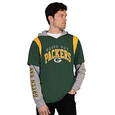 Officially Licensed NFL Men's Long-Sleeve Fashion Layer Top by Glll