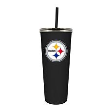 Pittsburgh Steelers 30oz. Bluetooth Etched Logo Tumbler