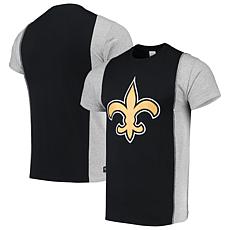Officially Licensed NFL Refried Apparel Upcycled Split TShirt - Sai...