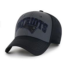 Officially Licensed NFL Script Adjustable Hat - New England Patriots