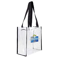 Officially Licensed NFL Super Bowl 56 Champs LA Rams Clear Square Tote
