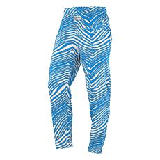 Officially Licensed NFL Unisex Pull-On Zebra-Print Knit Pant by Zubaz