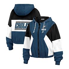 Officially Licensed NFL Wear Color Block Windbreaker Jacket