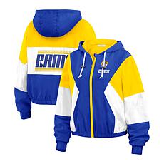 Officially Licensed NFL Wear Color Block Windbreaker Jacket