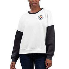 Officially Licensed NFL Women's A-Game Fleece Sweatshirt by Glll
