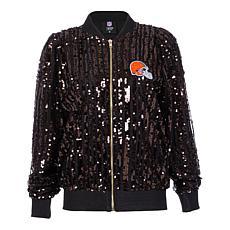 Officially Licensed NFL Women's Sequin Jacket from Fabgating by Cucé