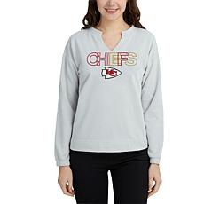 Concepts Sport NFL Marathon Ladies Kansas City Chiefs Knit L/S Hoodie, X-Large