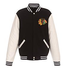 Officially Licensed NHL Chicago Blackhawk Unisex Leather Jacket